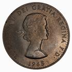 Crown (Churchill): Photo Coin - Crown, Churchill Commemorative, Queen Elizabeth II, Great Britain, 1965