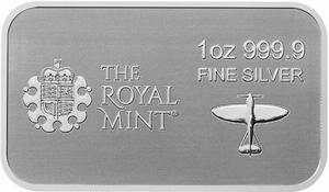 United Kingdom / Silver Ounce Bar (2025) WWII Battle of Britain - reverse photo