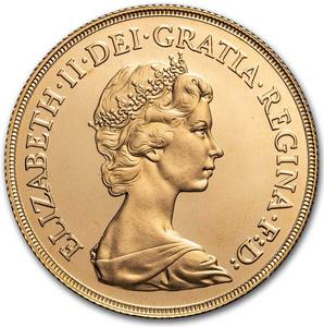 United Kingdom / Double Sovereign 1982 (Proof only) - obverse photo