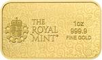 United Kingdom / Gold Ounce Bar (2025) Una and the Lion - reverse photo
