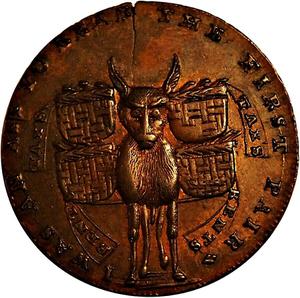 United Kingdom / Halfpenny Token Thomas Spence - obverse photo