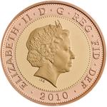United Kingdom / Two Pounds 2010 Florence Nightingale / Gold Proof FDC - obverse photo