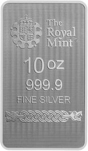 United Kingdom / Silver Ten Ounces Bar (2025) Norse Gods - Thor - reverse photo