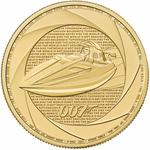 United Kingdom / Gold Ounce 2025 James Bond - 1990s, Bullion - reverse photo