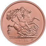 United Kingdom / Five Sovereigns 2020 / Brilliant Uncirculated - reverse photo