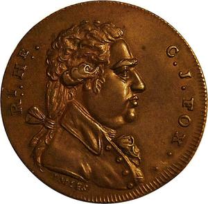 United Kingdom / Halfpenny Token Middlesex Fox - reverse photo