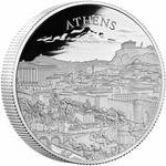 United Kingdom / Silver Two Ounces 2025 City Views - Athens - reverse photo
