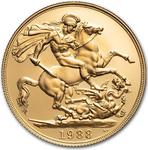 United Kingdom / Double Sovereign 1988 (Proof only) - reverse photo
