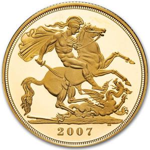 United Kingdom / Double Sovereign 2007 (Proof only) - reverse photo