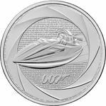 Silver Ounce 2025 James Bond - 1990s, Bullion: Photo Bond of the 1990s 2025 1oz Silver Bullion Coin / thumbnail