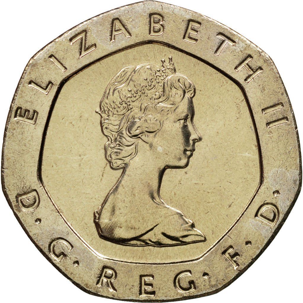 Twenty Pence 1984 Coin From United Kingdom Online Coin Club