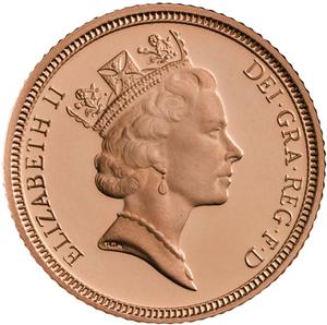 United Kingdom / Half Sovereign 1997 (Proof only) - obverse photo