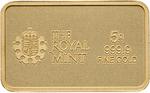 Gold Five Grams Bar 2024 Trial of the Pyx: Photo 2024 Trial of the Pyx 5g Gold Bar / thumbnail