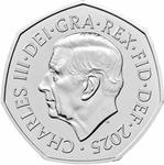 United Kingdom / Fifty Pence 2025 Salmon - obverse photo