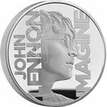 United Kingdom / Silver Five Ounces 2025 Music Legends - John Lennon - reverse photo