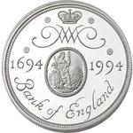 United Kingdom / Two Pounds 1994 Bank of England / Silver Proof Piedfort - reverse photo