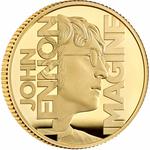 United Kingdom / Gold Quarter Ounce 2025 Music Legends - John Lennon - reverse photo