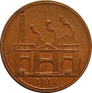 United Kingdom / Penny Token 1812 Hull Lead works - obverse photo
