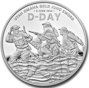 United Kingdom / Silver Kilo 2024 D-Day Anniversary - reverse photo