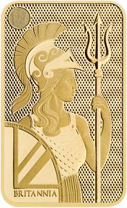 United Kingdom / Gold Five Grams Bar - Britannia, Series 2 - obverse photo