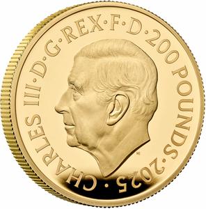United Kingdom / Gold Two Ounces 2025 City Views - Athens - obverse photo