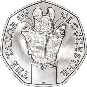 United Kingdom / Fifty Pence 2018 The Tailor of Gloucester - reverse photo