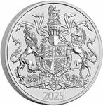 United Kingdom / Five Pounds 2025 Royal Arms - reverse photo