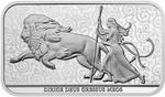 United Kingdom / Silver Ounce Bar (2025) Una and the Lion - obverse photo