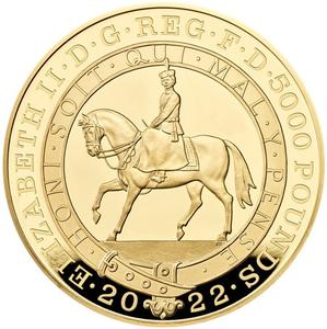 United Kingdom / Gold Five Kilos 2022 Platinum Jubilee - obverse photo