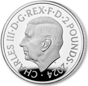 United Kingdom / Silver Ounce 2024 D-Day Anniversary, Proof - obverse photo