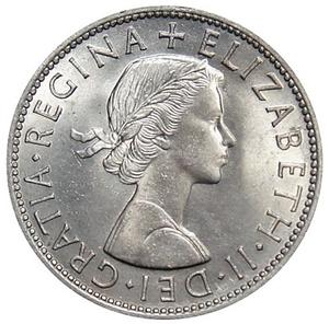 United Kingdom / Halfcrown 1959 - obverse photo