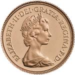 United Kingdom / Half Sovereign 1983 (Proof only) - obverse photo