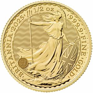 United Kingdom / Gold Half Ounce 2025 Britannia, Bullion - reverse photo