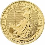 United Kingdom / Gold Half Ounce 2025 Britannia, Bullion - reverse photo