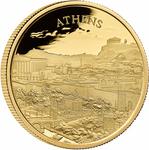 United Kingdom / Gold Ounce 2025 City Views - Athens - reverse photo