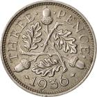 United Kingdom / Threepence 1936 (Circulating) - reverse photo