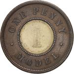 Model Penny 1844: Photo Coin, United Kingdom, Model Penny 1844 / thumbnail
