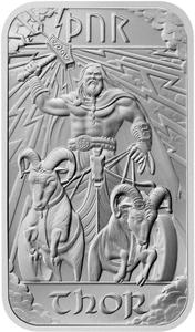United Kingdom / Silver Ounce Bar (2025) Norse Gods - Thor - obverse photo