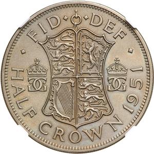 United Kingdom / Halfcrown 1951 - reverse photo