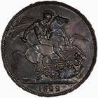 Crown (St George): Photo Coin - Crown, George IV, Great Britain, 1822