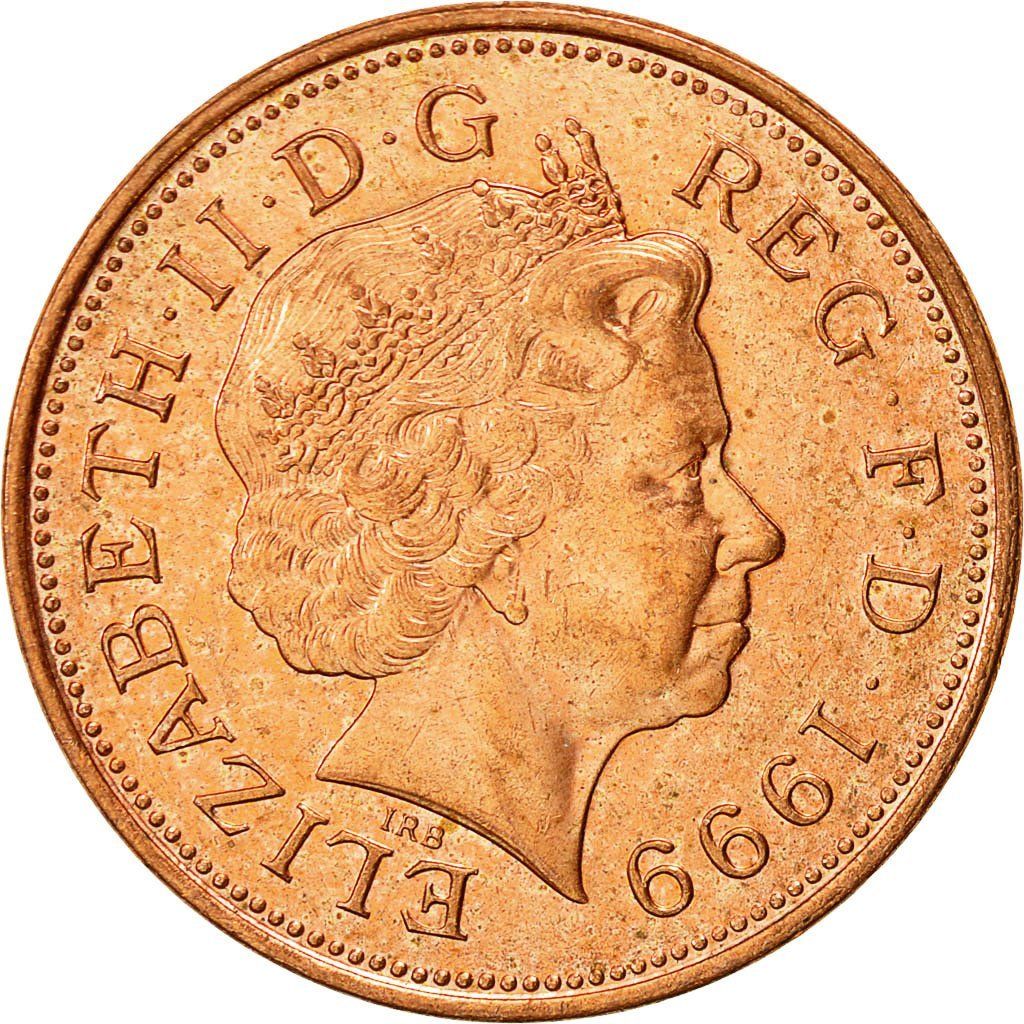 Two Pence 1999 Coin From United Kingdom Online Coin Club