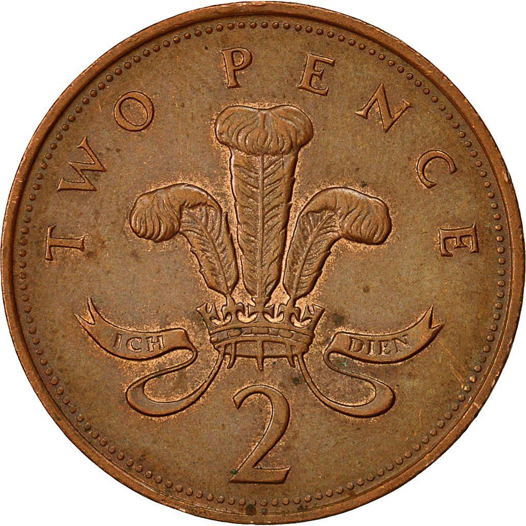 Two Pence 1994 Coin From United Kingdom Online Coin Club