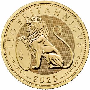 United Kingdom / Gold Ounce 2025 British Lion - reverse photo