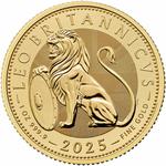 Gold Ounce 2025 British Lion: Photo The British Lion 2025 1oz Gold Bullion Coin / thumbnail