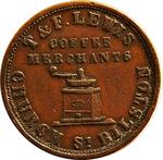 Farthing Token Staffordshire Bilston: Photo Coin, United Kingdom, Halfpenny Token 1791 Cheshire Macclesfield / thumbnail