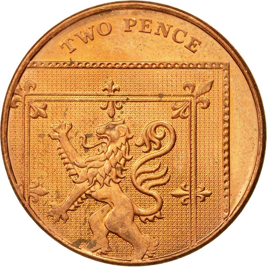 Two Pence Coin Type From United Kingdom Online Coin Club
