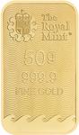 United Kingdom / Gold Fifty Grams Bar - Britannia, Series 2 - reverse photo