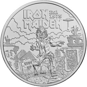 United Kingdom / Five Pounds 2025 Music Legends - Iron Maiden - reverse photo
