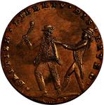 Halfpenny Token British Liberty Displayed: Photo Coin, United Kingdom, Halfpenny Token British Liberty Displayed / thumbnail
