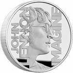 United Kingdom / Silver Two Ounces 2025 Music Legends - John Lennon - reverse photo